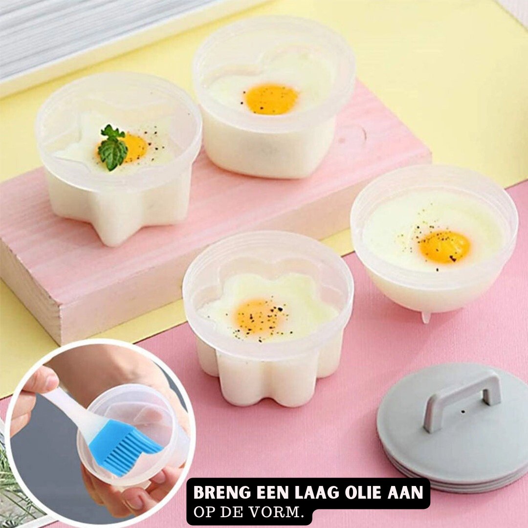 Eggxtra | Gekookte Eiervorm - #Eggxtra | Gekookte EiervormDe Bazelaar