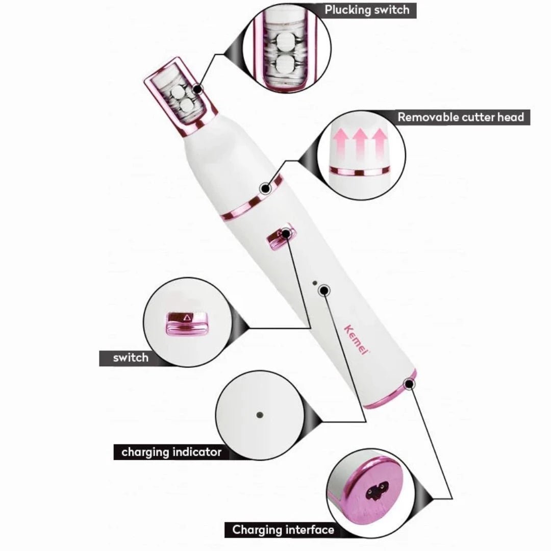 Epilator Kit | 7-in-1 voor Perfecte Verzorging - #Epilator Kit | 7-in-1 voor Perfecte VerzorgingDe Bazelaar