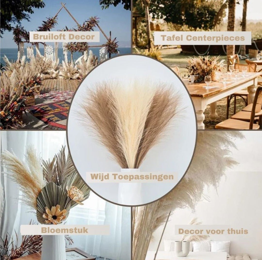 Fluffy Pampas Boeket - #Fluffy Pampas BoeketDe Bazelaar