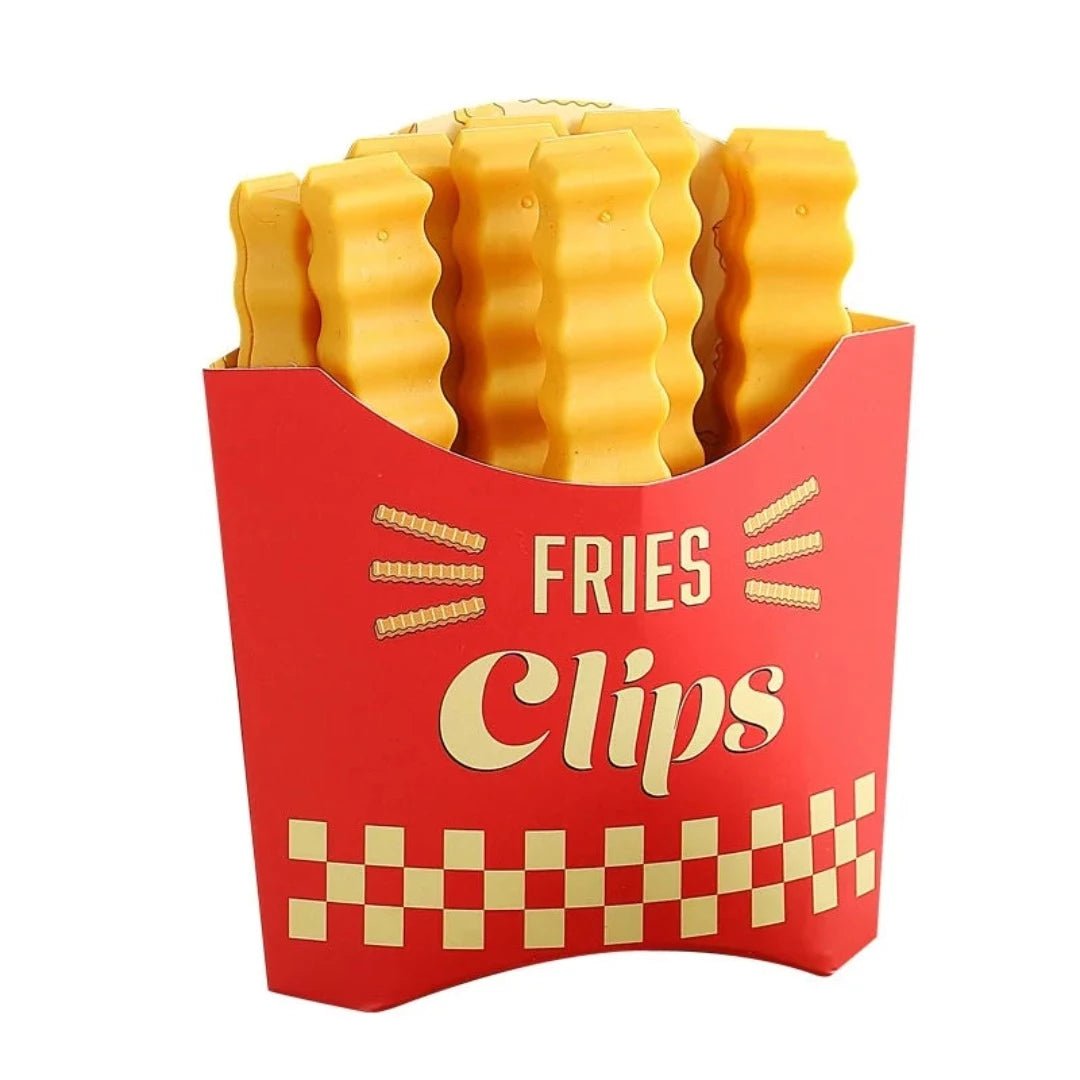 Fries Clips | Koelkastmagneet met Zaksluitingen - #Fries Clips | Koelkastmagneet met ZaksluitingenDe Bazelaar