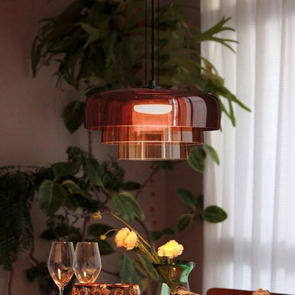 Glazen Plafondlamp met Tijdloos Design