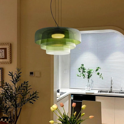 Glazen Plafondlamp met Tijdloos Design