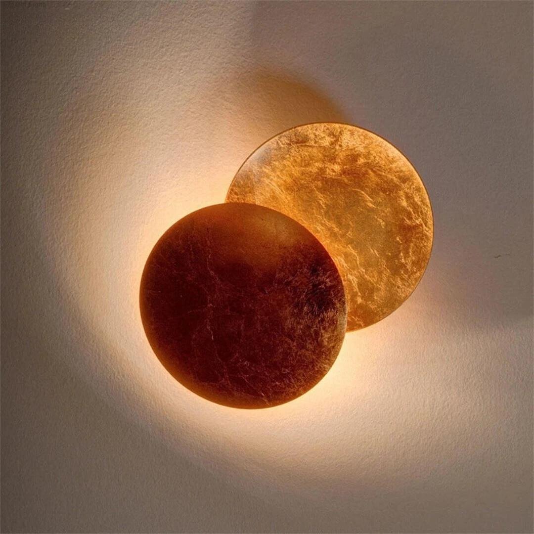 Gouden Eclipse | Muur Lamp - #Gouden Eclipse | Muur LampDe Bazelaar