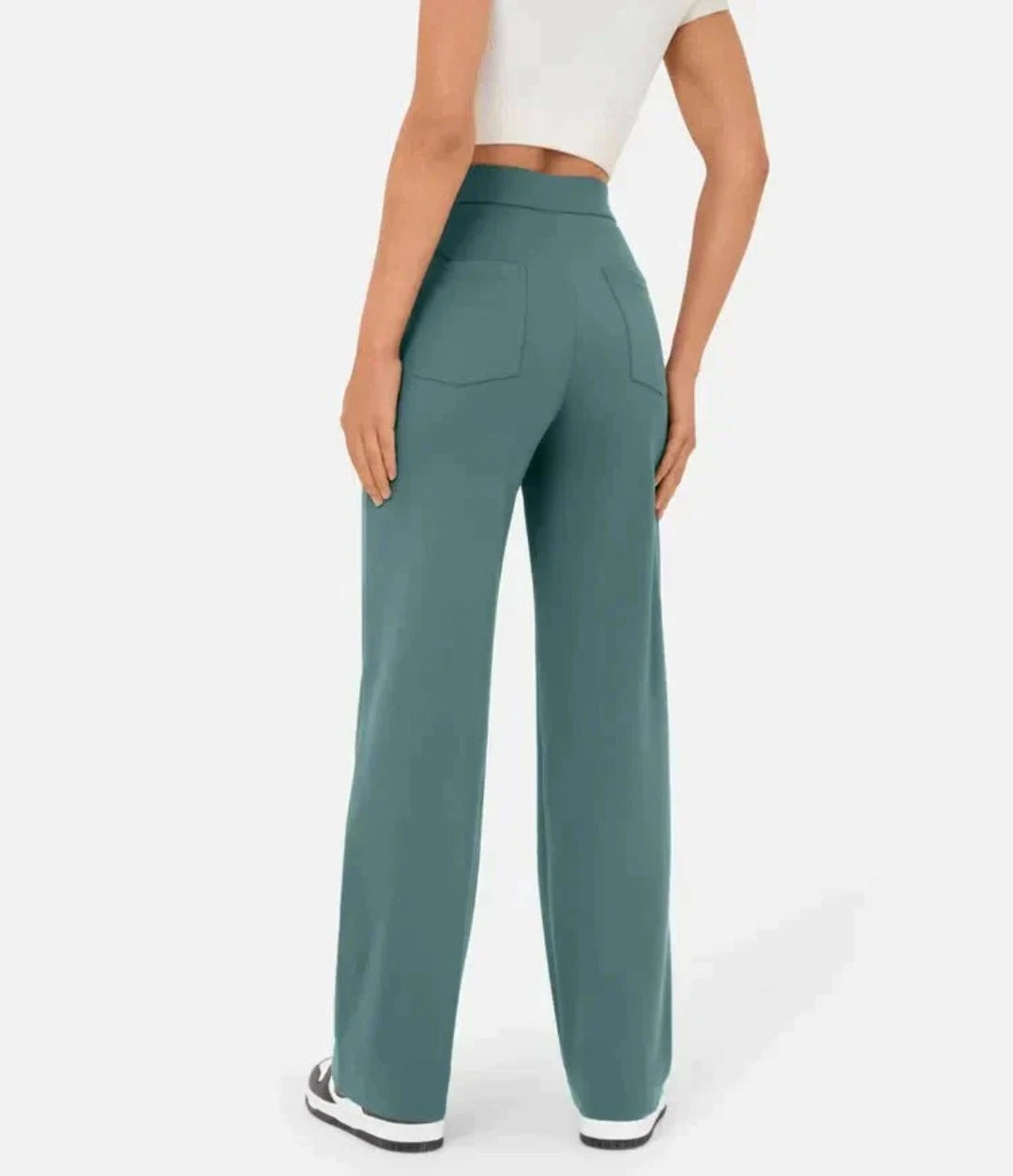 Moduza - High-waisted Elastische Broek