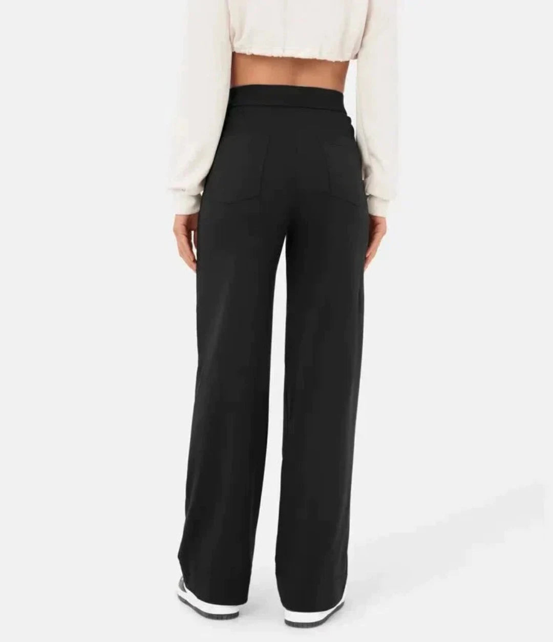 Moduza - High-waisted Elastische Broek