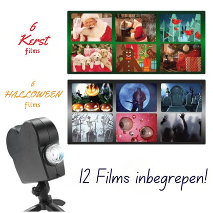 Holografische projectie | Halloween & Kerstmis - #Holografische projectie | Halloween & KerstmisDe Bazelaar