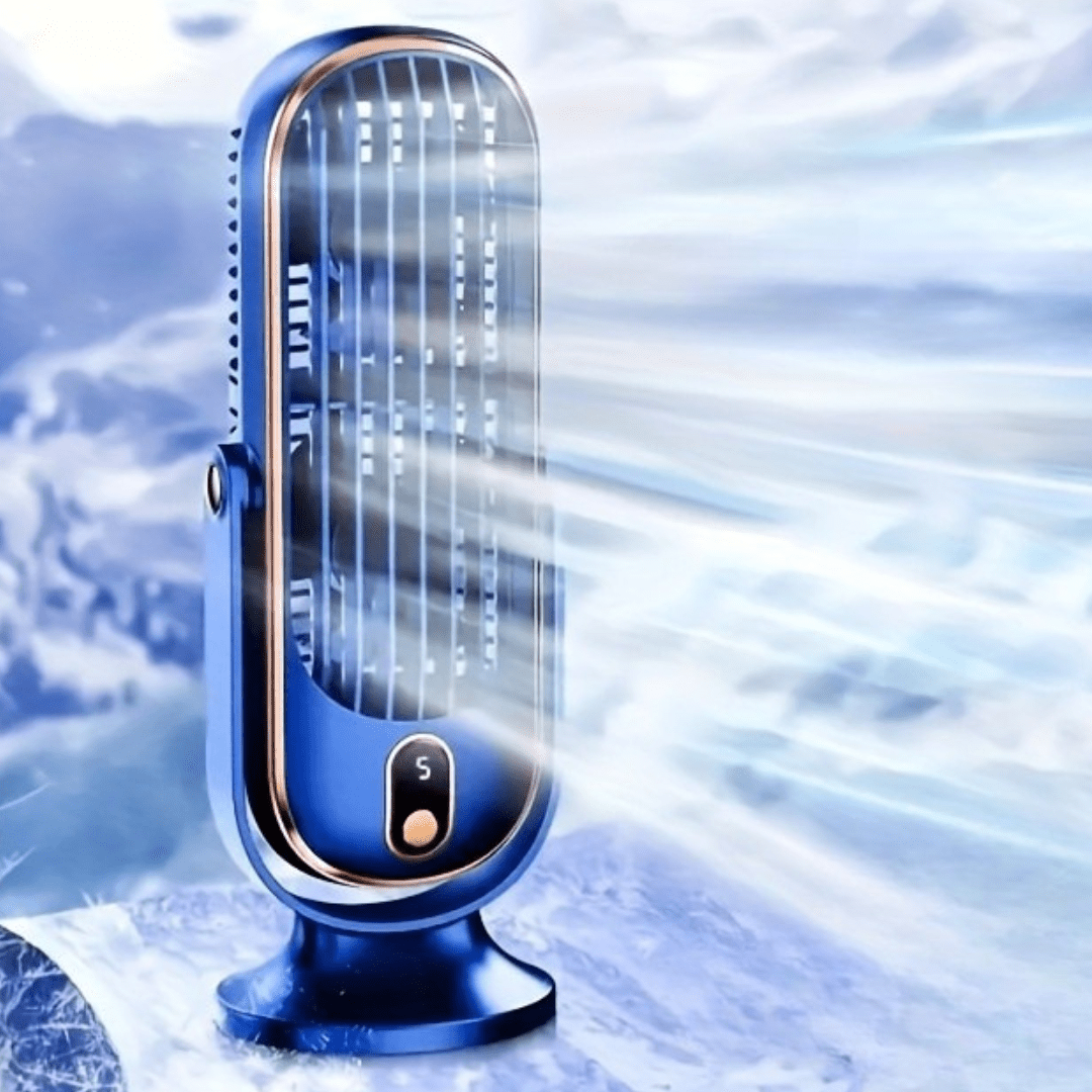 Draagbare USB Bureauventilator Oplaadbaar 360°