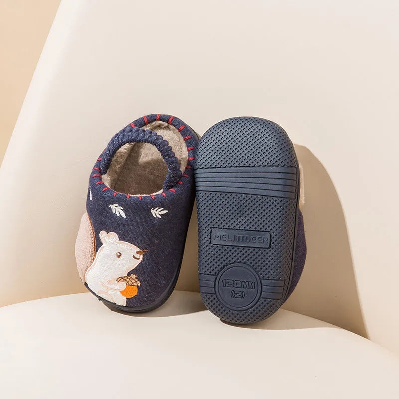 Mini Fashion Binnenpantoffels - Schattige Antislip - Comfort voor Kinderen