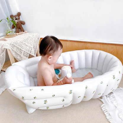 Blow Up Baby Bath™ - Veilig - Opblaasbaar - Voor Binnen en Buiten