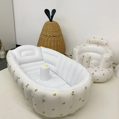 Blow Up Baby Bath™ - Veilig - Opblaasbaar - Voor Binnen en Buiten