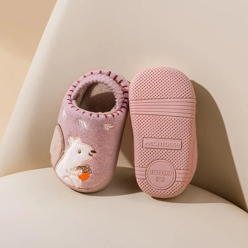 Mini Fashion Binnenpantoffels - Schattige Antislip - Comfort voor Kinderen