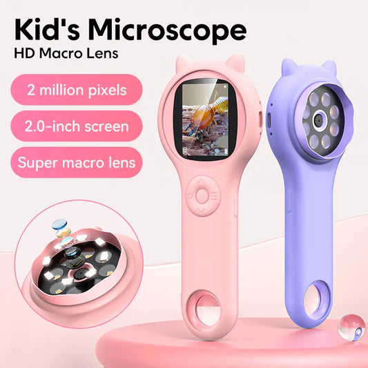 Mini Kids Microscope™ - Ontdek de Wereld - Magische Wetenschapservaring