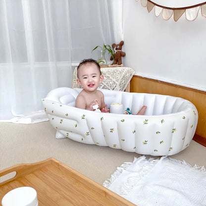 Blow Up Baby Bath™ - Veilig - Opblaasbaar - Voor Binnen en Buiten