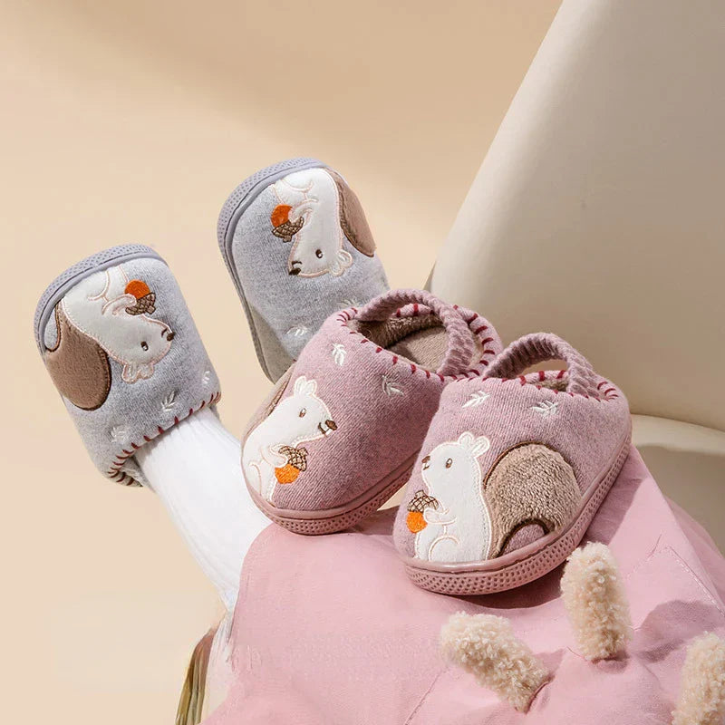 Mini Fashion Binnenpantoffels - Schattige Antislip - Comfort voor Kinderen