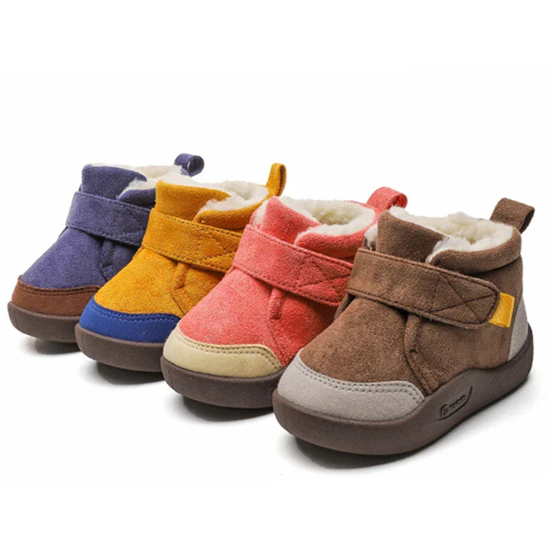 Winter Snowboots voor Peuters – Antislip en Warm met Pluchen Voering