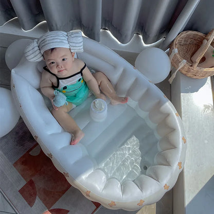 Blow Up Baby Bath™ - Veilig - Opblaasbaar - Voor Binnen en Buiten