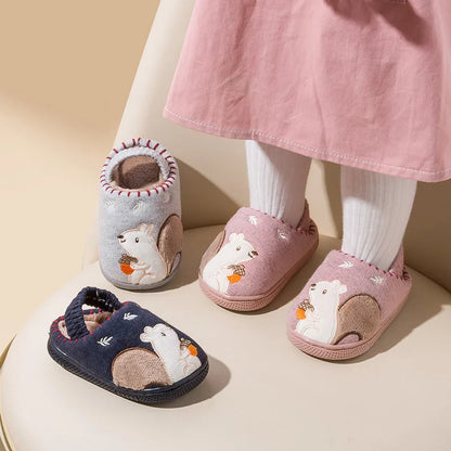 Mini Fashion Binnenpantoffels - Schattige Antislip - Comfort voor Kinderen