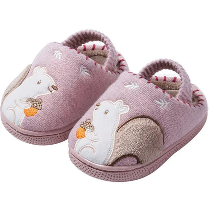 Mini Fashion Binnenpantoffels - Schattige Antislip - Comfort voor Kinderen