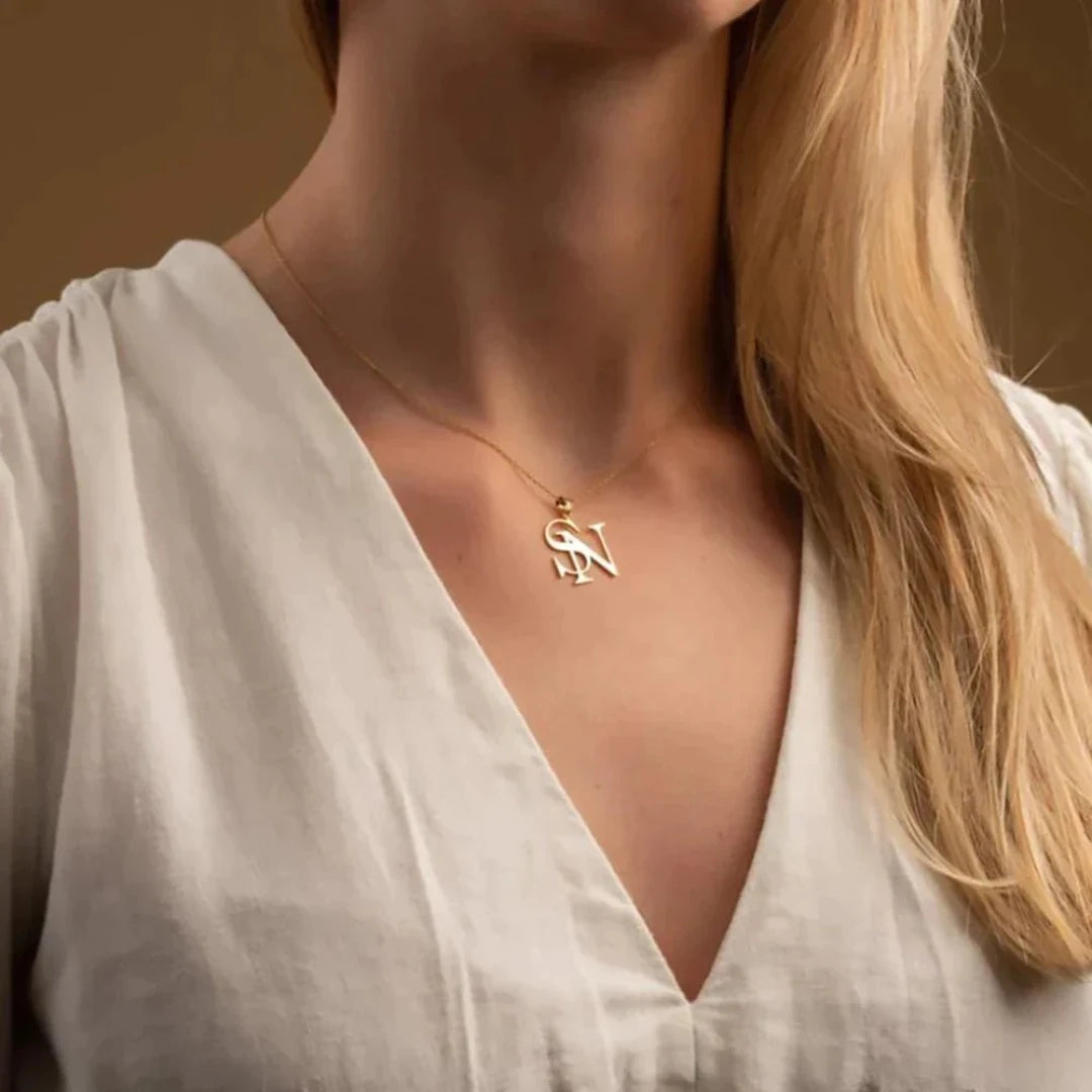 Initiale Ketting | Draag De Liefde - #Initiale Ketting | Draag De LiefdeDe Bazelaar