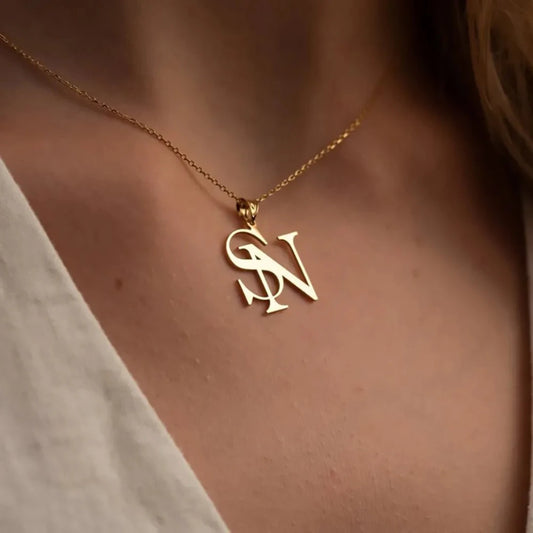 Initiale Ketting | Draag De Liefde - #Initiale Ketting | Draag De LiefdeDe Bazelaar