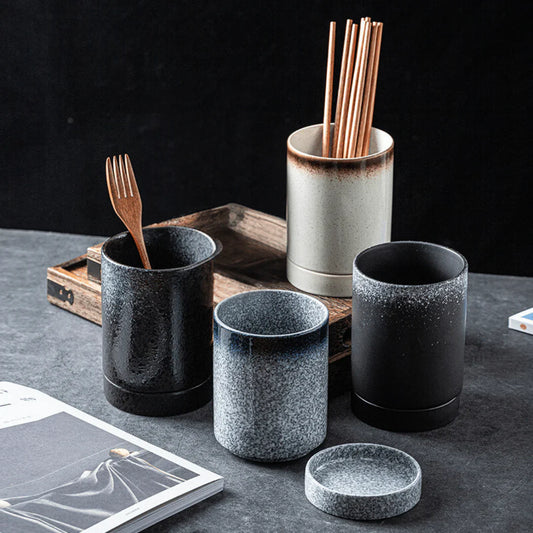 Japanse Keukenhulp Houder - Elegant Ontwerp - Functioneel en Stijlvol-Cooking Utensil Sets-De Bazelaar