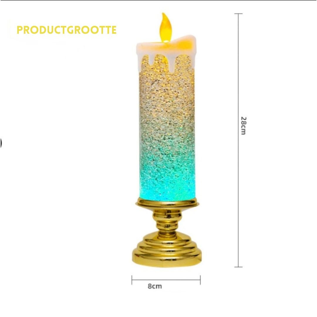 LED-Kaars + Voetstuk - #LED-Kaars + VoetstukDe Bazelaar