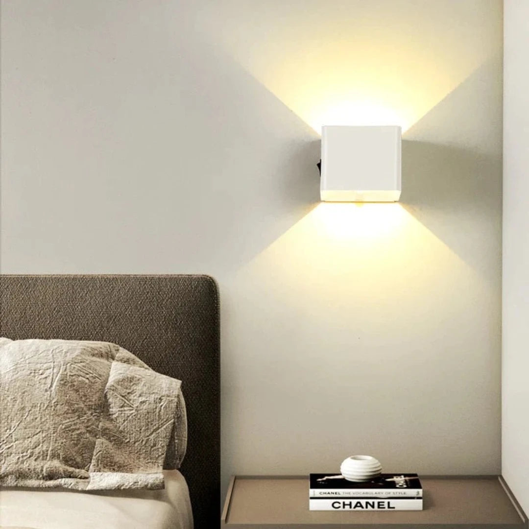 Licht Cube™ | Luxe, Draadloze Wandlamp! - #Licht Cube™ | Luxe, Draadloze Wandlamp!De Bazelaar