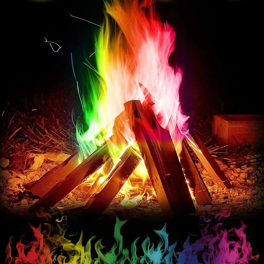 Magic Fire | Kleurveranderend Vlampoeder - #Magic Fire | Kleurveranderend VlampoederDe Bazelaar