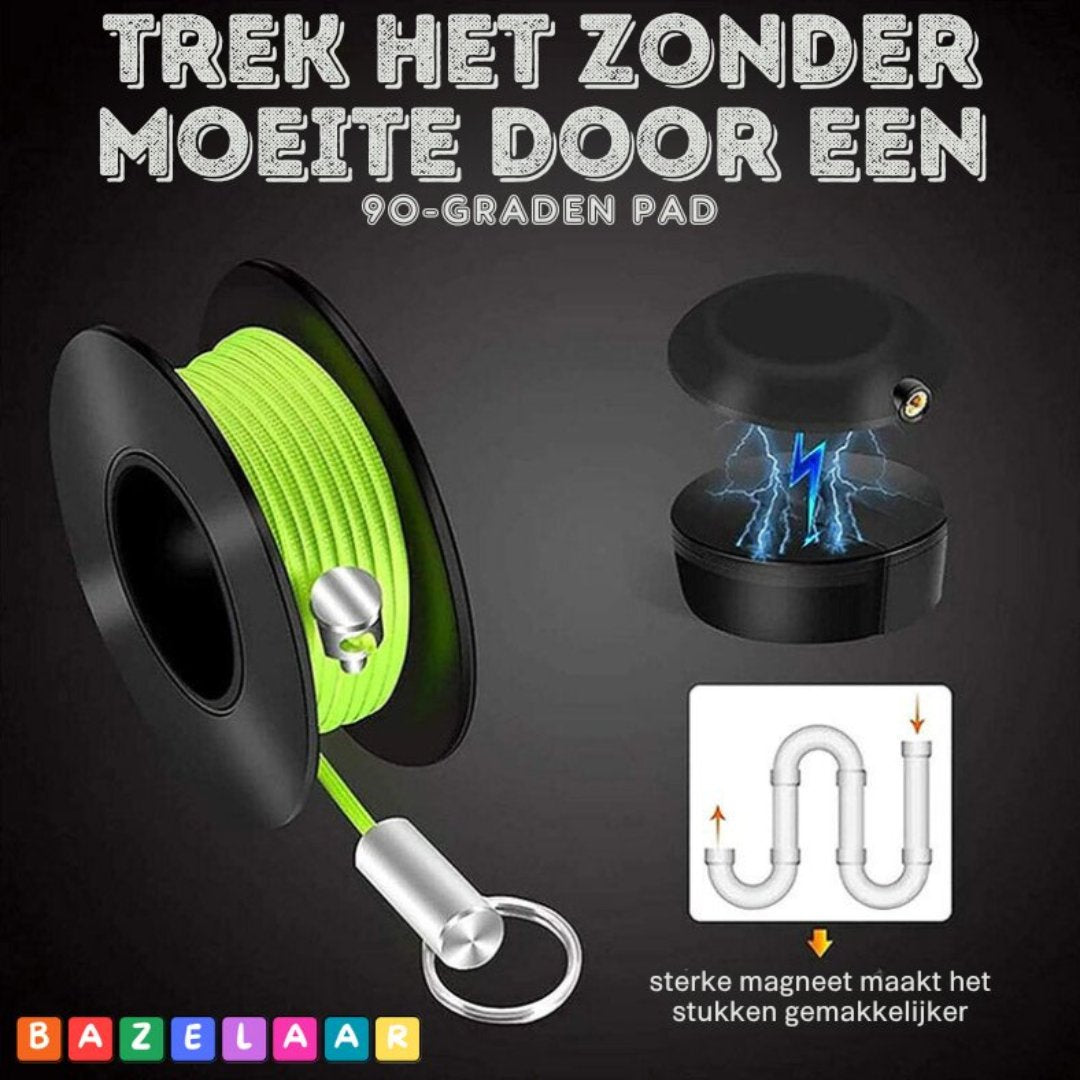 Magnetisch Draadtreksysteem | Voor O.A. Kabels - #Magnetisch Draadtreksysteem | Voor O.A. KabelsDe Bazelaar