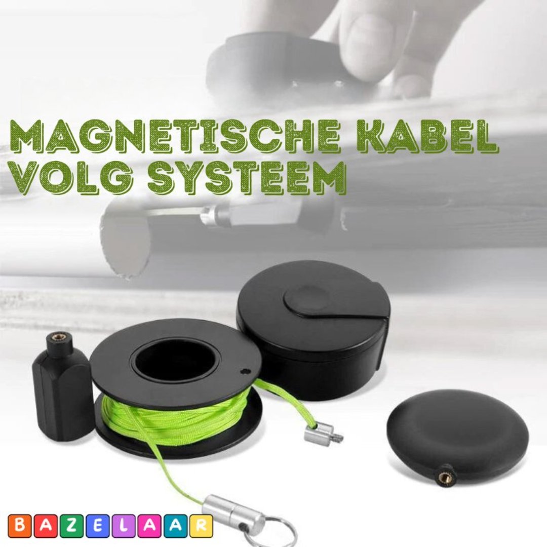 Magnetisch Draadtreksysteem | Voor O.A. Kabels - #Magnetisch Draadtreksysteem | Voor O.A. KabelsDe Bazelaar