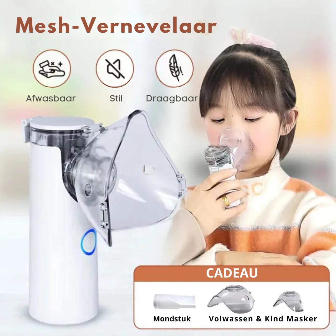 Mesh-Vernevelaar | Kinderen & Volwassenen - #Mesh-Vernevelaar | Kinderen & VolwassenenDe Bazelaar