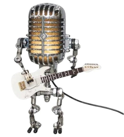 Microfoon Robot | Vintage Bureaulamp - #Microfoon Robot | Vintage BureaulampDe Bazelaar