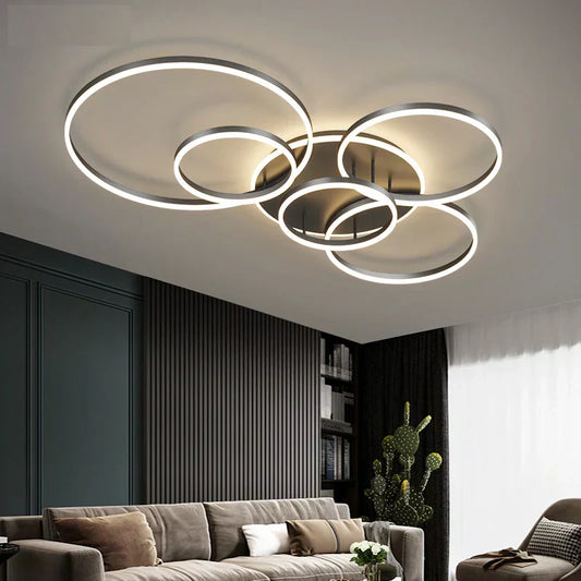 Moderne Zwarte Plafondlamp – Minimalistisch en Stijlvol-light decor-De Bazelaar