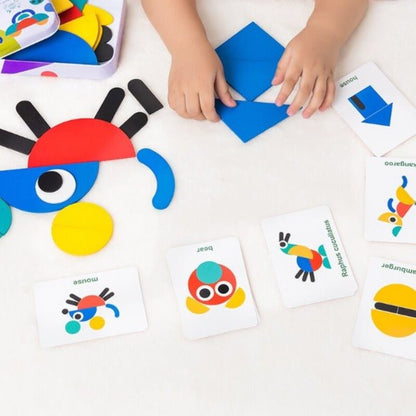 Montessori Educatieve Puzzelbox - #Montessori Educatieve PuzzelboxDe Bazelaar