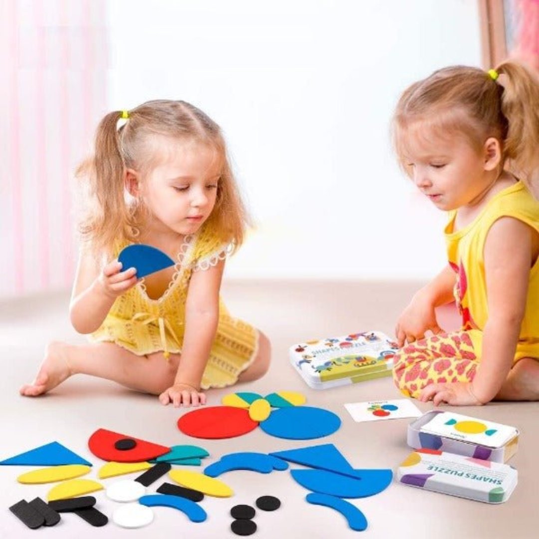 Montessori Educatieve Puzzelbox - #Montessori Educatieve PuzzelboxDe Bazelaar