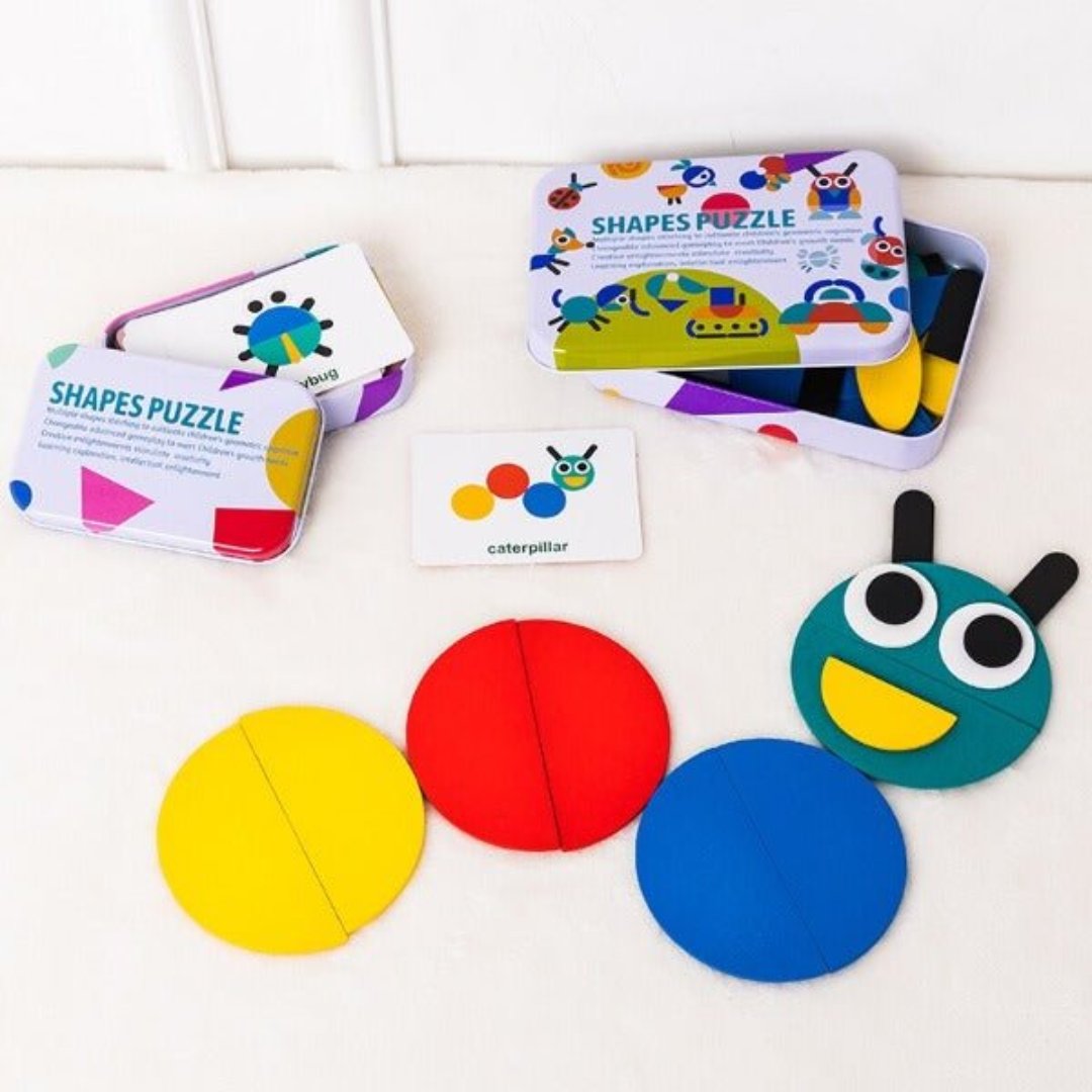 Montessori Educatieve Puzzelbox - #Montessori Educatieve PuzzelboxDe Bazelaar