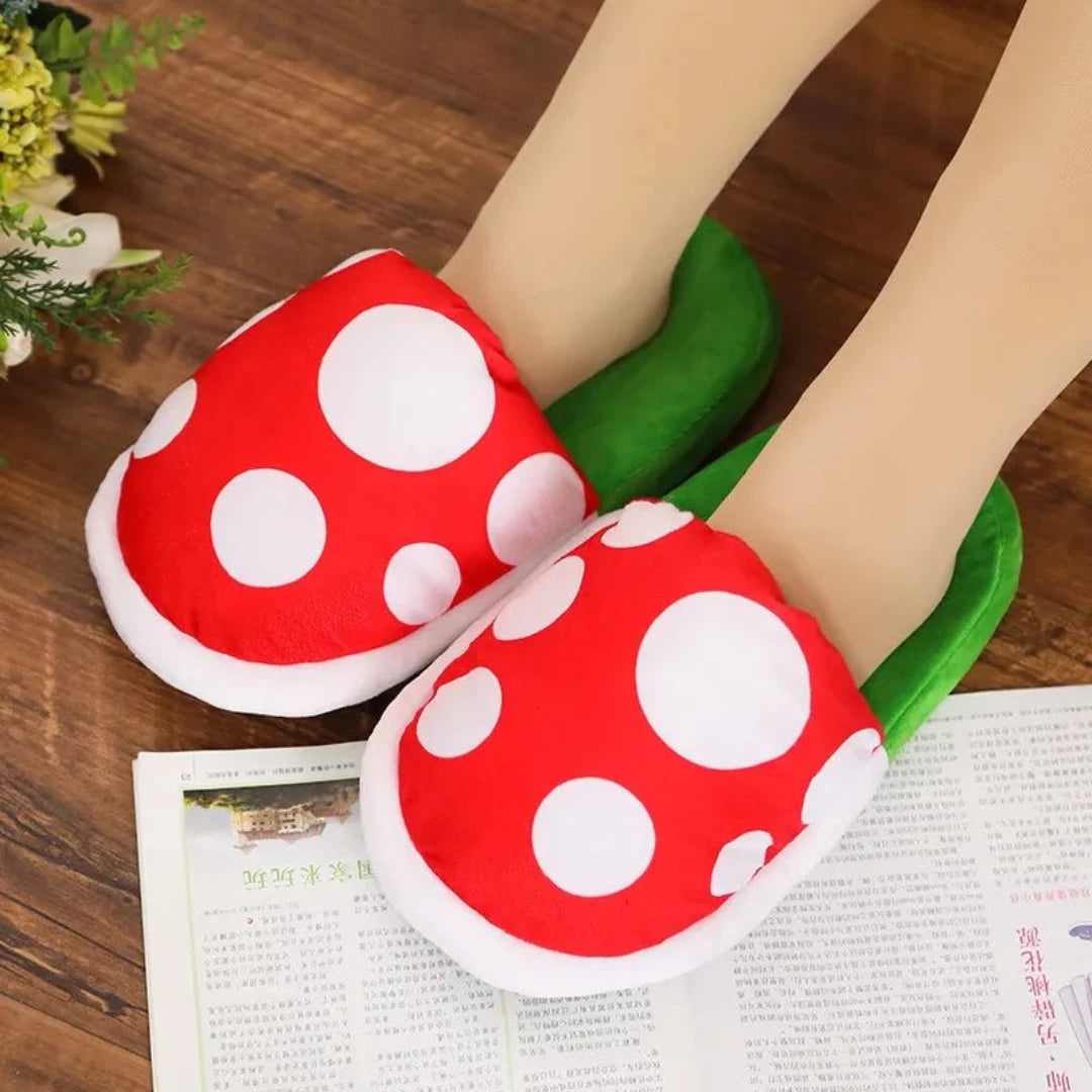 Mushroom Slippers - #Mushroom SlippersDe Bazelaar