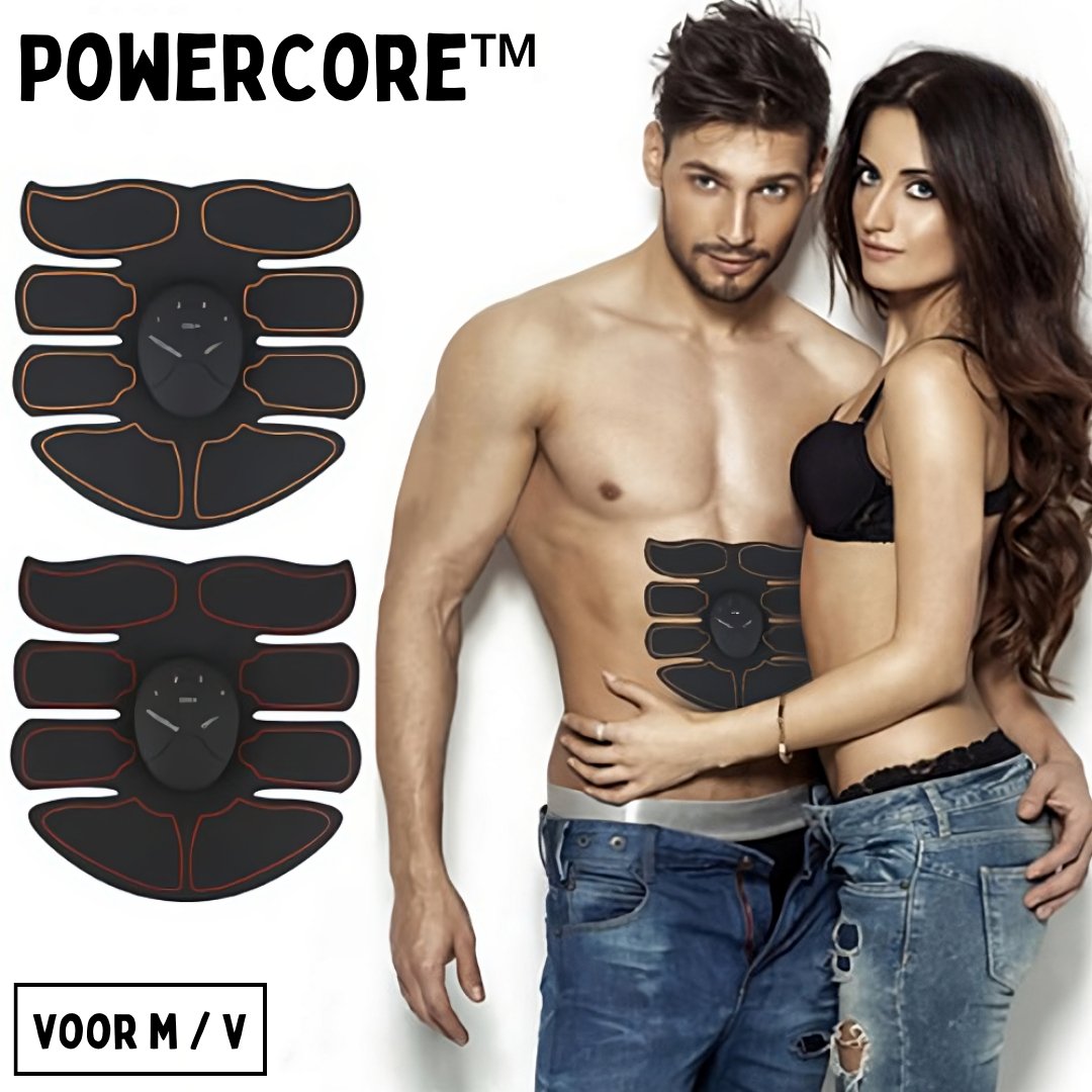 PowerCore™ | EMS Buikspier Stimulator - #PowerCore™ | EMS Buikspier StimulatorDe Bazelaar