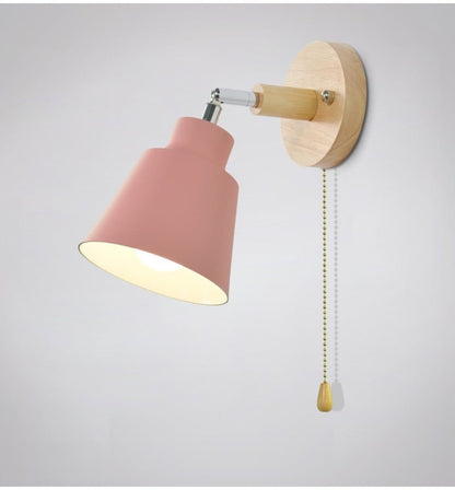 Draaibare Collin Wandlamp met Trekketting Schakelaar