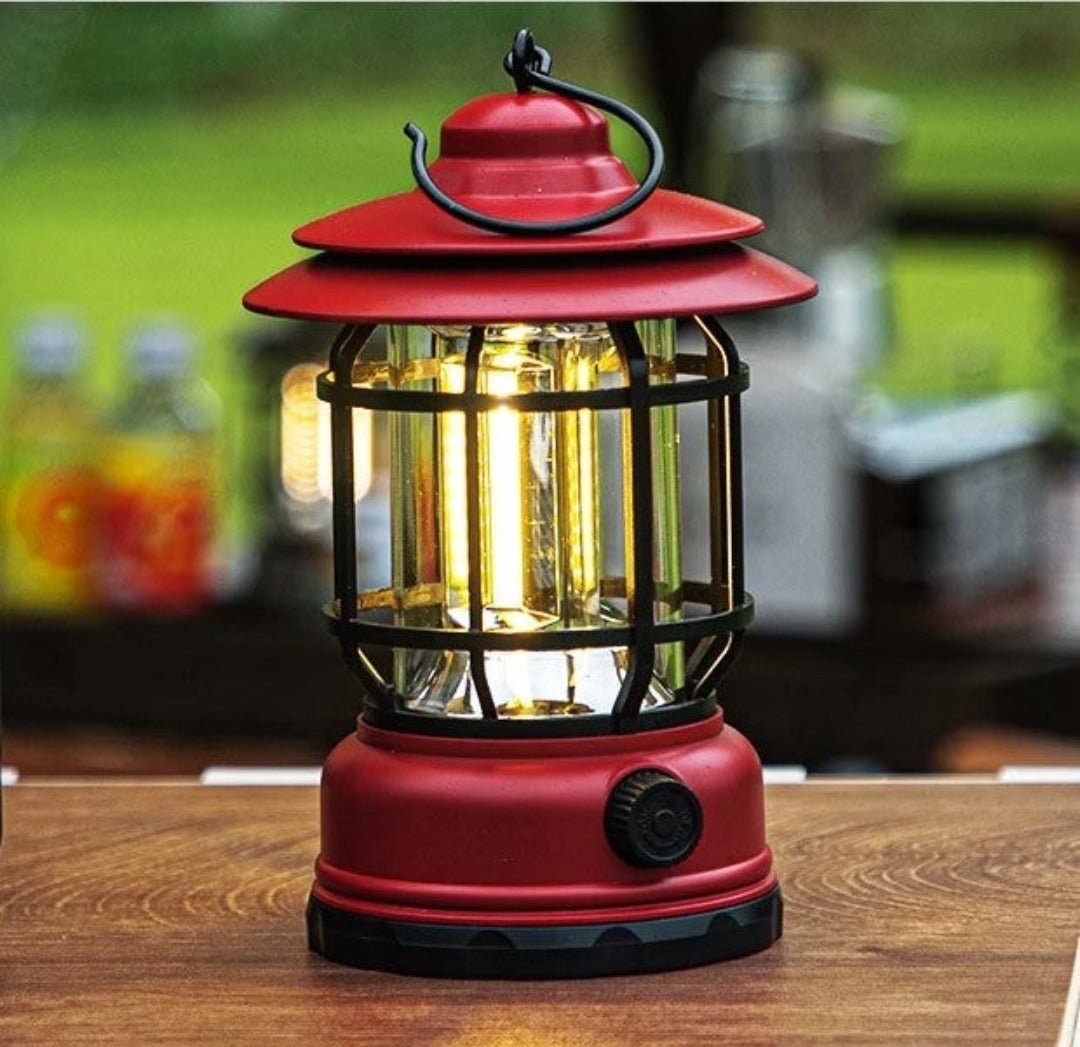 Retro Campinglamp - #Retro CampinglampDe Bazelaar