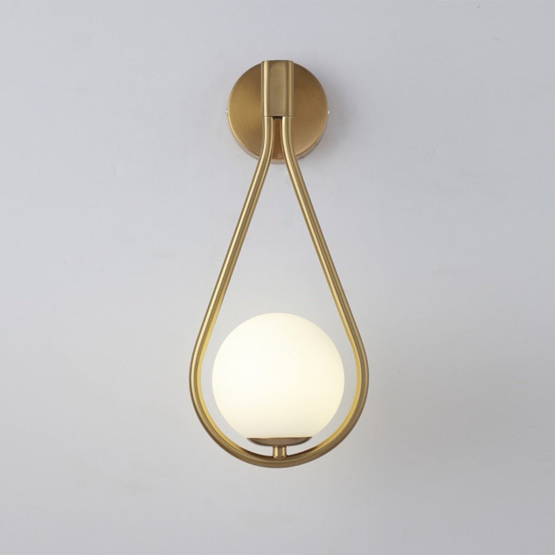 RIVA | Gouden Design Wandlamp - #RIVA | Gouden Design WandlampDe Bazelaar