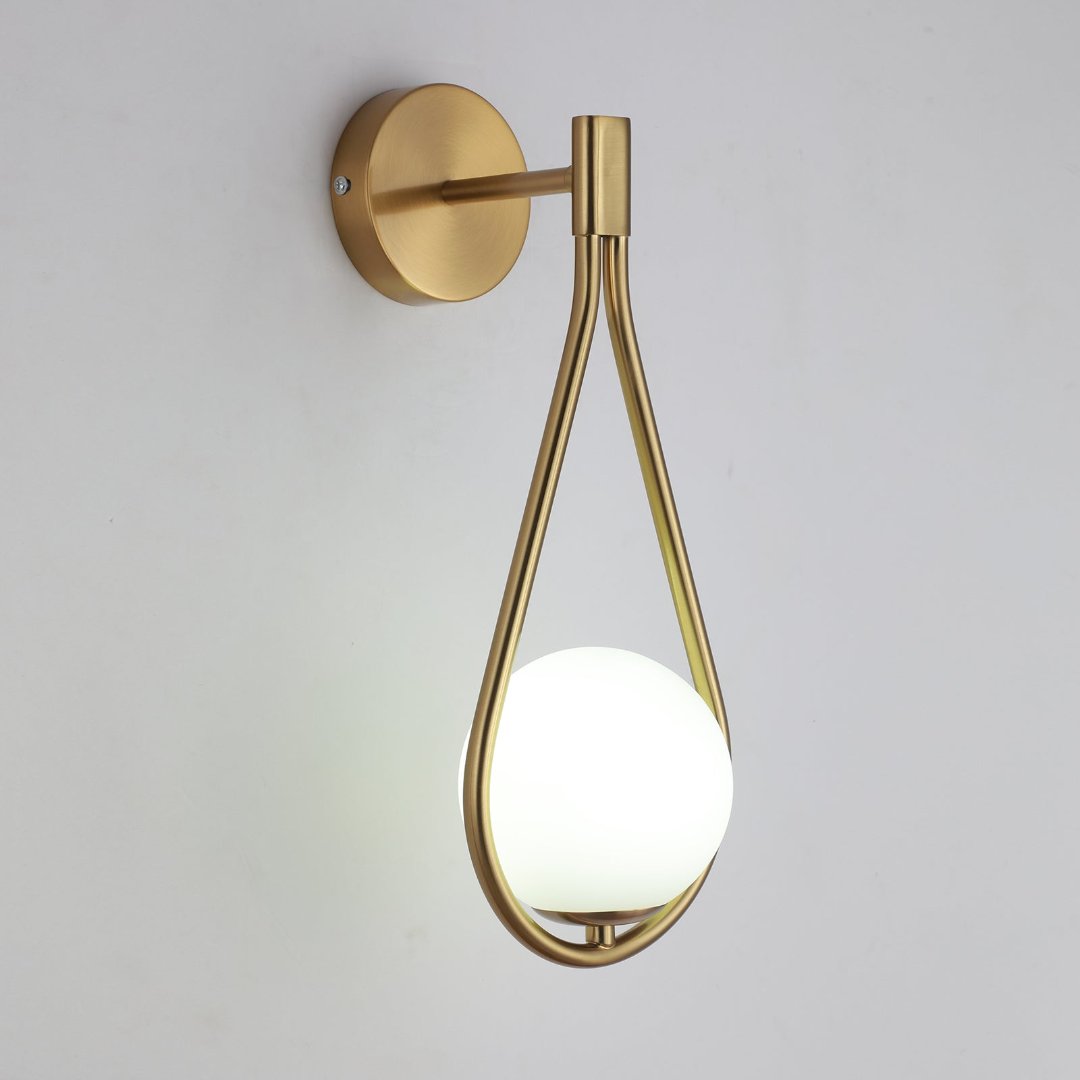 RIVA | Gouden Design Wandlamp - #RIVA | Gouden Design WandlampDe Bazelaar