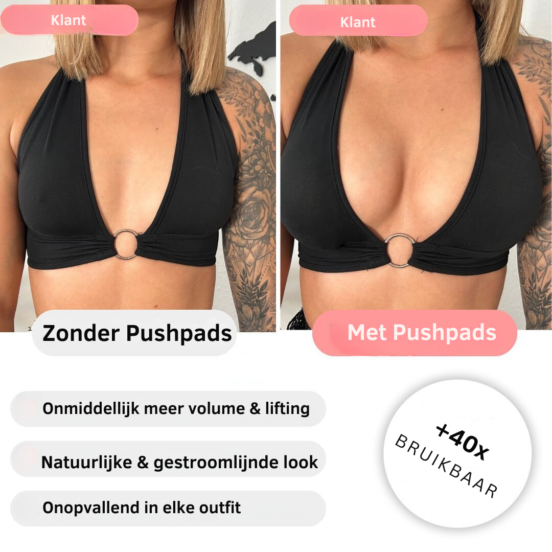 Pushpads™ | Dubbelzijdig Klevende Push-Up