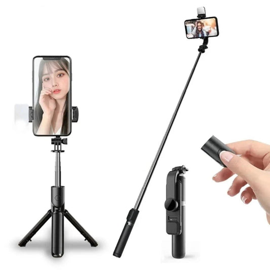 Selfiestick | 6-in-1 Draadloze Bluetooth - #Selfiestick | 6-in-1 Draadloze BluetoothDe Bazelaar