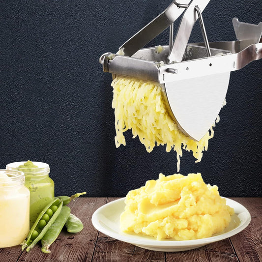 RVS Aardappelpers - Pureeknijper voor Aardappelen, Fruit & Groenten-Kitchen Tools and Accessories-De Bazelaar