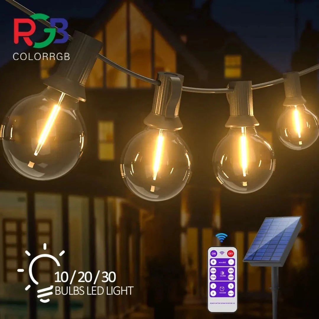 SunGlow | Solar LED Lichtsnoer - #SunGlow | Solar LED LichtsnoerDe Bazelaar