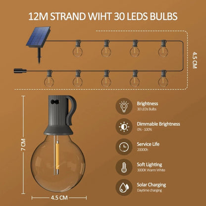 SunGlow | Solar LED Lichtsnoer - #SunGlow | Solar LED LichtsnoerDe Bazelaar