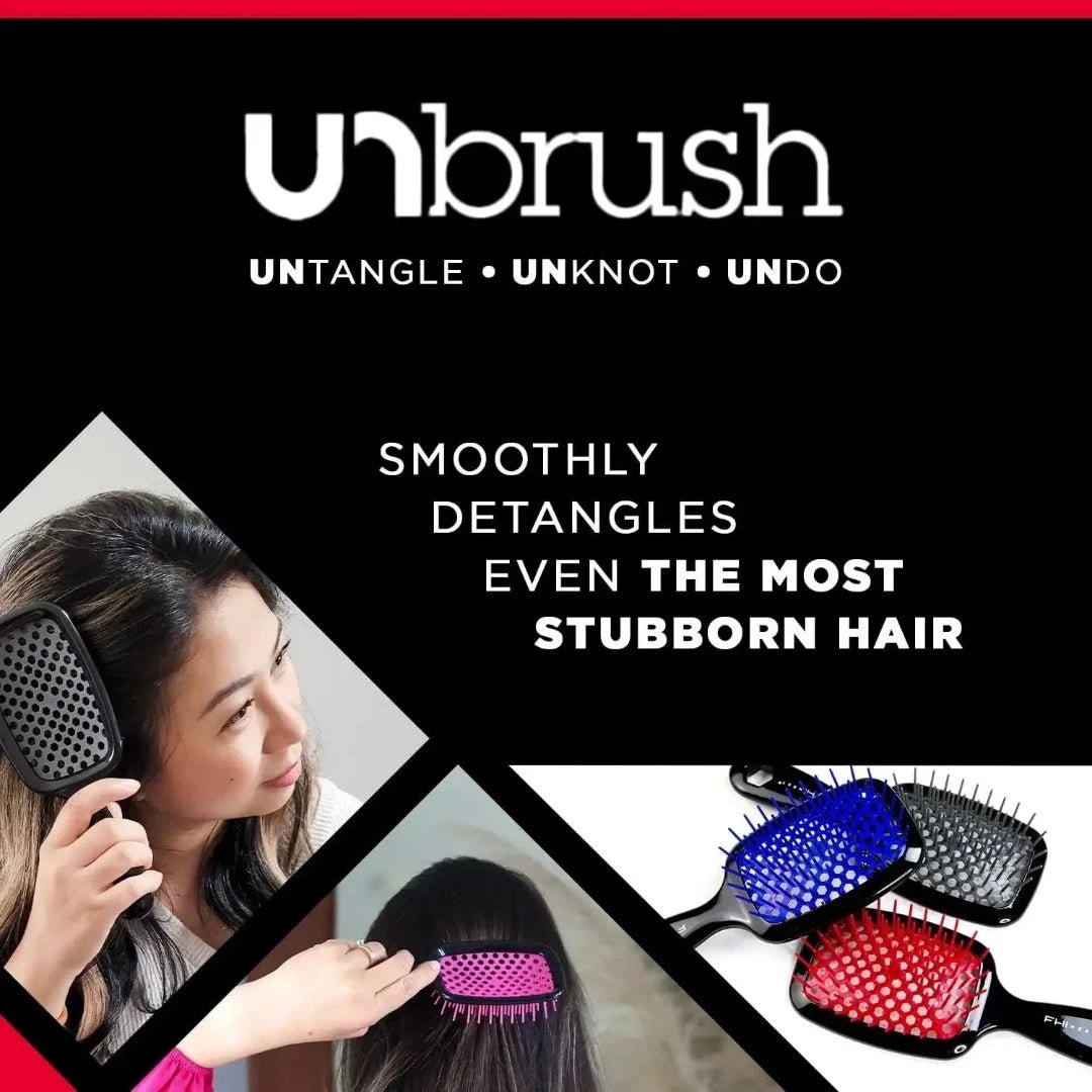 UNbrush | Ontwarrende Haarborstel - #UNbrush | Ontwarrende HaarborstelDe Bazelaar