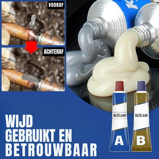 Vloeibaar Metaal | Hittebestendig & Ultieme Sterkte - #Vloeibaar Metaal | Hittebestendig & Ultieme SterkteDe Bazelaar