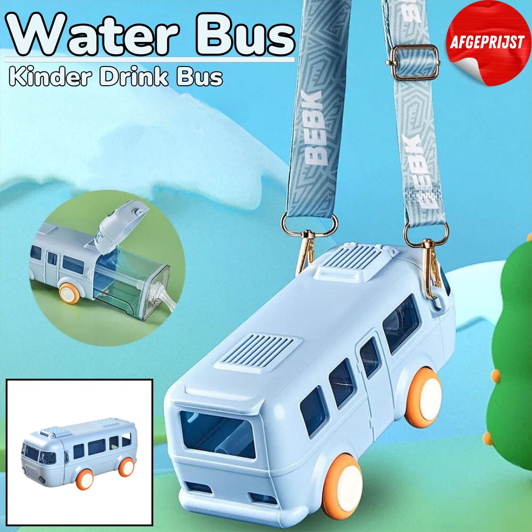 Water Bus | Draagbaar Met Schouderband - #Water Bus | Draagbaar Met SchouderbandDe Bazelaar